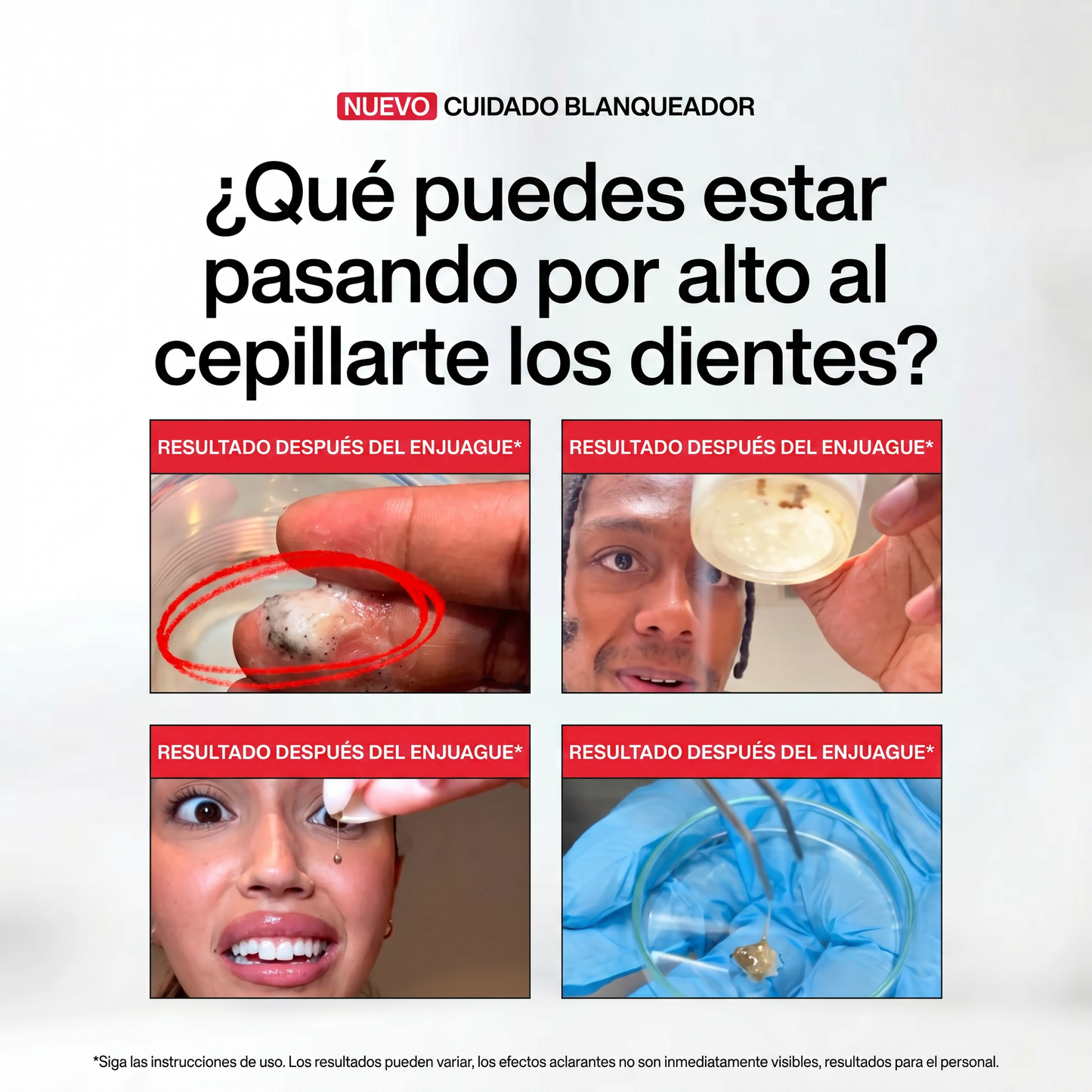 Enjuague Blanqueador iD