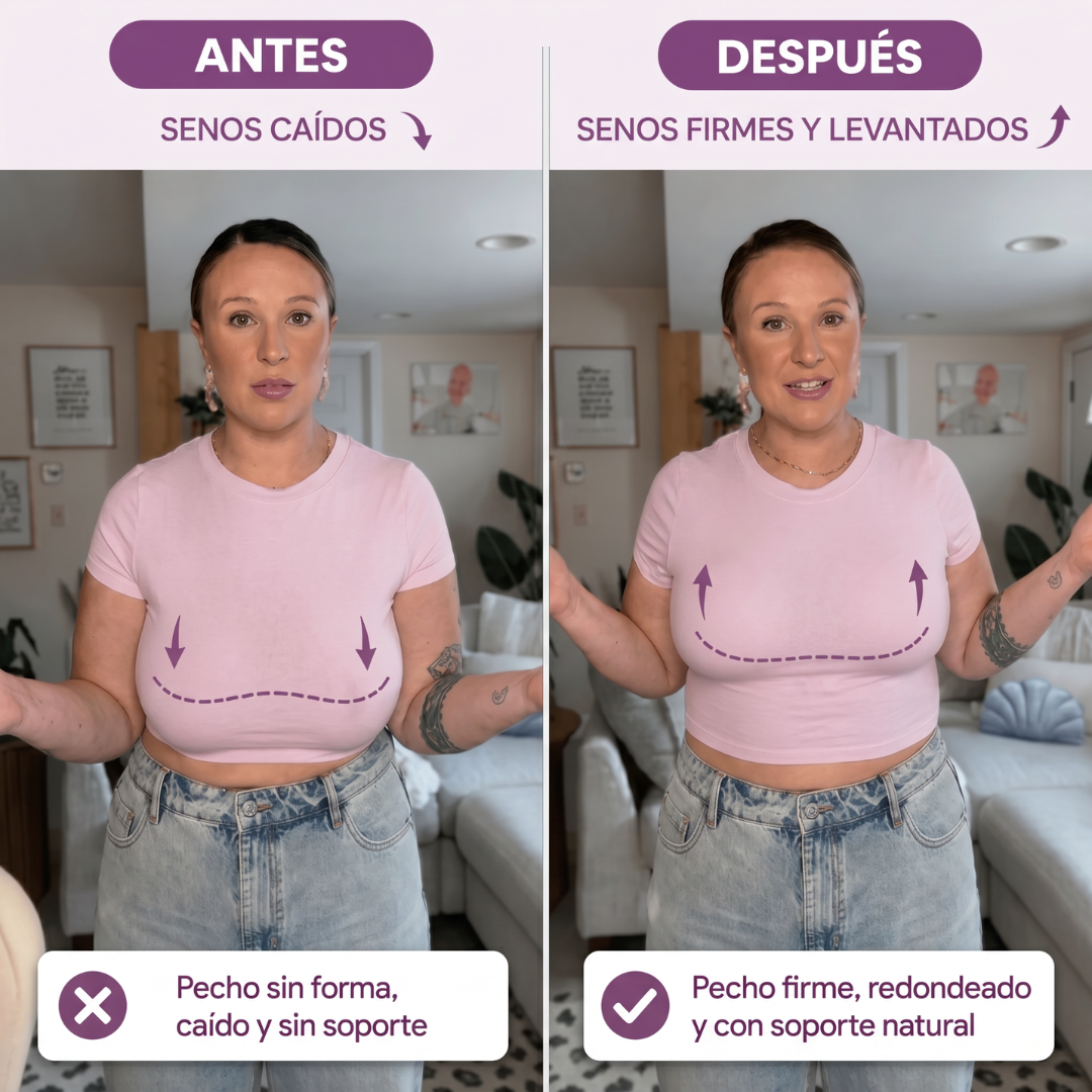 Sujetador sin aros